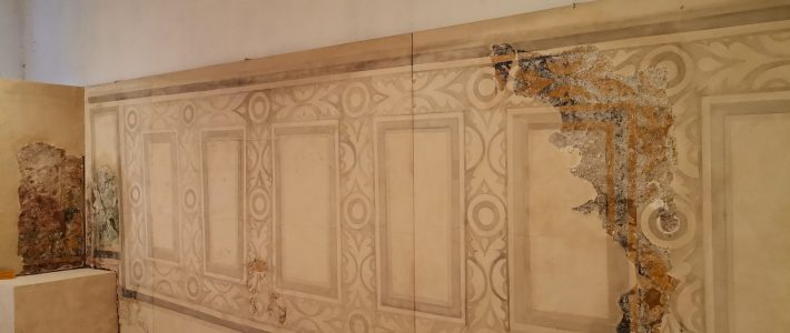 Obnova fresaka u lapidariju ispred crkve Sv. Ivana