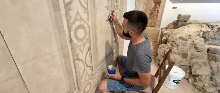 Restauracija srednjovjekovnih fresaka u lapidariju